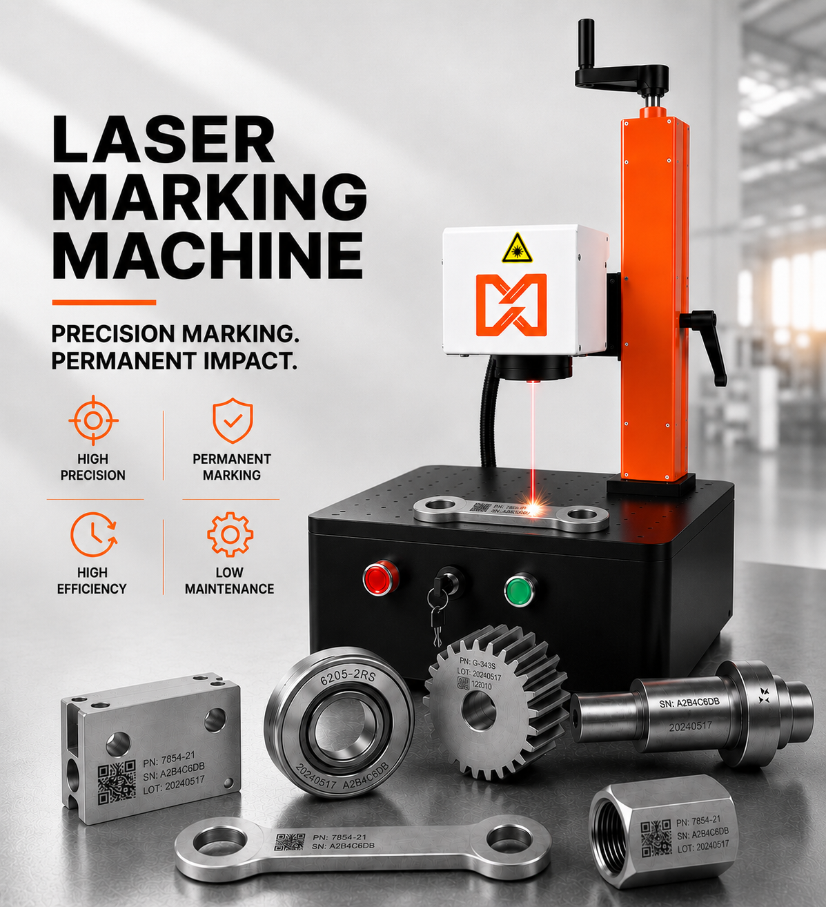 MarknStamp Laser Marking Machine